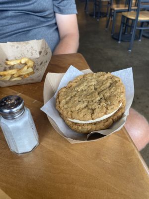 Oatmeal Creme Pie (the start of the show!)  at V-Grits and Chimera Brewing in Louisville