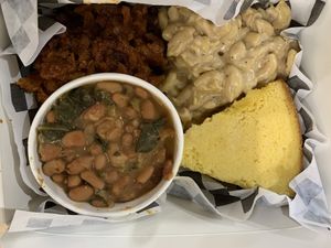 Here’s the platter BEFORE I ate every single thing!  at V-Grits and Chimera Brewing in Louisville