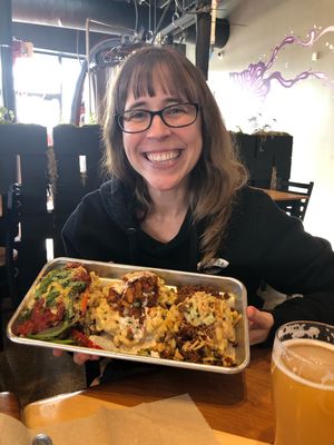 Mac and Cheese Flight!!!!!!!! at V-Grits and Chimera Brewing in Louisville