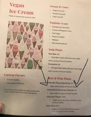 Yes, it is a delicious combination ! at V-Grits and Chimera Brewing in Louisville