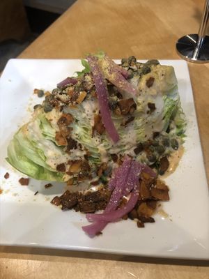 Wedge salad  at V-Grits and Chimera Brewing in Louisville