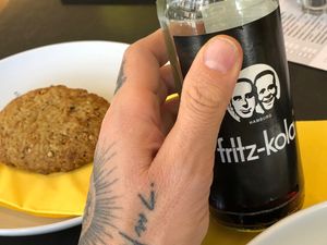 Fritz brand lemonade / coke at Samocca in Aue