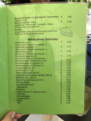 Menü at Spitzwegerich KG in Leibnitz