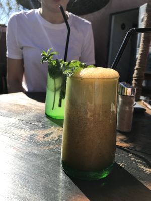 Home Made juices  at Beats Burger in Marrakech