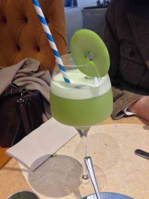 Fresh juice at Veganapati in Lisbon