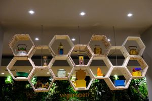 Decoration of the place. at Veganapati in Lisbon