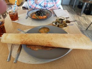 Dosa at Veganapati in Lisbon