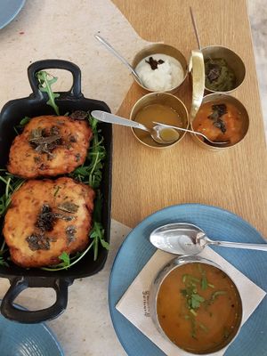 Medhu vada at Veganapati in Lisbon