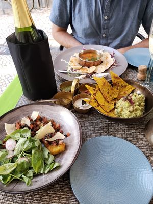 Appetizers at Veganapati in Lisbon