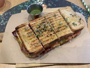 Mumbai sandwich   at Veganapati in Lisbon