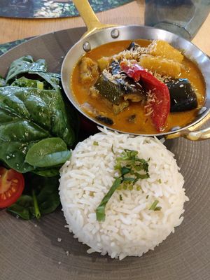 Meal of The day at Veganapati in Lisbon