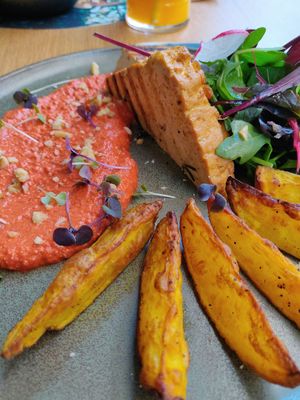 😋😋😋 at Veganapati in Lisbon