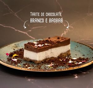 Tarte de Chocolate at Veganapati in Lisbon