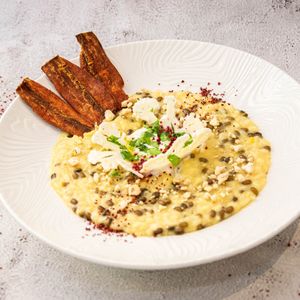 Risoto at Veganapati in Lisbon