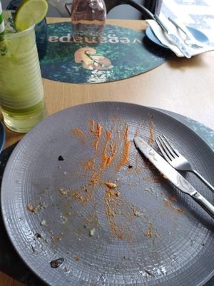 Uma delícia 😊 at Veganapati in Lisbon