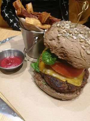 😀 at Veganapati in Lisbon