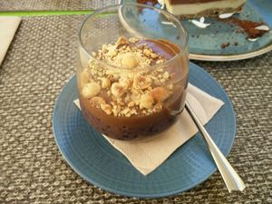 Black rice "Kheer" at Veganapati in Lisbon