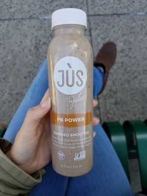 PB Power juice/smoothie at Jus By Julie in Cedarhurst