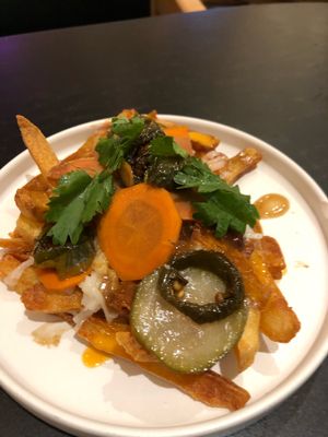 Banh mi poutine at Ramen Hood - Pop up in New York City
