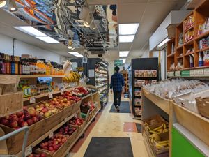 Produce and nuts at La Carotte Joyeuse in Quebec