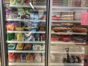 Freezer at La Carotte Joyeuse in Quebec