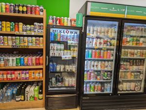 Beers at La Carotte Joyeuse in Quebec