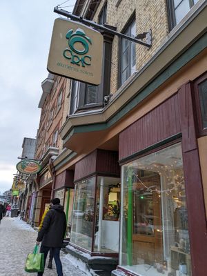 Exterior at La Carotte Joyeuse in Quebec