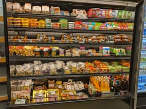 Many vegan items at La Carotte Joyeuse in Quebec