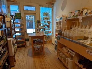 Household and personal care products at La Carotte Joyeuse in Quebec