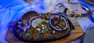 Gurka sabzee at Shahib's in Bowness-on-windermere