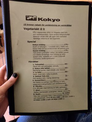  at Kokyo in Stockholm