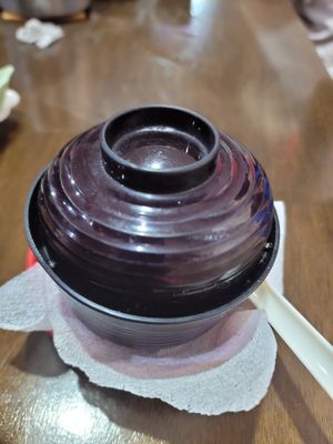 Miso soup at Katsu House in Antipolo