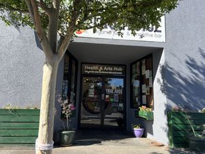 Right next to Casablanca Coffee and across from Dutch Bros… War of drinks brewing!  at True Juice in Grants Pass