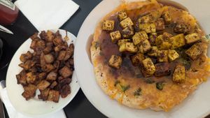 Savory Pancake Vegan Scarlet at Roasted in Bethlehem