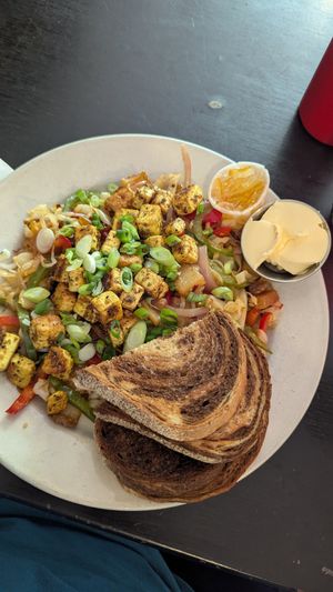 Special of the week: vegan scramble at Roasted in Bethlehem