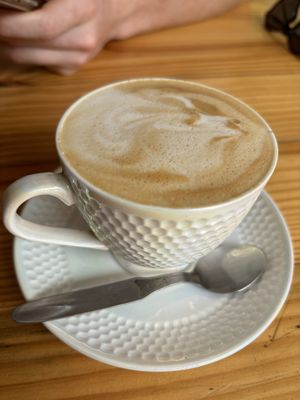 Oat cap  at Cookie Lady in Rishikesh