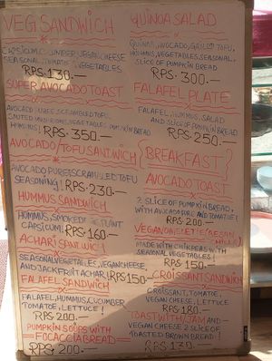  at Cookie Lady in Rishikesh