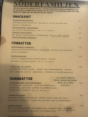 Not much to see here  at Söderfamiljen in Halmstad