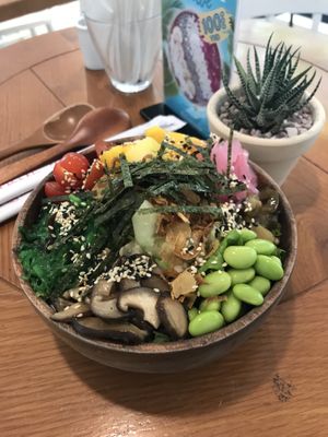 Tofu Poke Bowl at Poke Saigon in Ho Chi Minh City