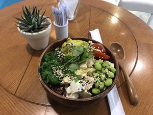 A little bit of everything  at Poke Saigon in Ho Chi Minh City