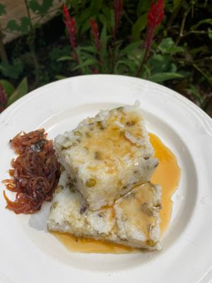 Vegan cheesecake at Welle Gedara Homestay & Cooking in Weligama