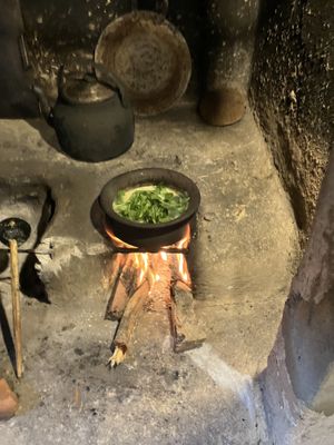 spinach dal  at Welle Gedara Homestay & Cooking in Weligama