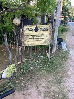 entree from the street   at Welle Gedara Homestay & Cooking in Weligama