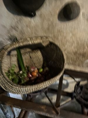 fresh ingredients   at Welle Gedara Homestay & Cooking in Weligama