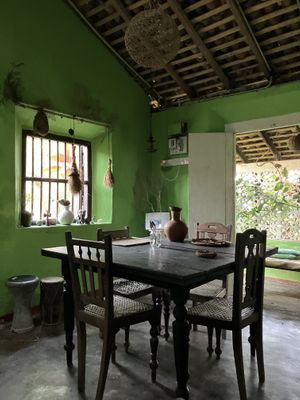 Dinner table   at Welle Gedara Homestay & Cooking in Weligama