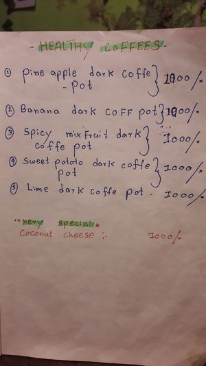 Menu 3 at Welle Gedara Homestay & Cooking in Weligama