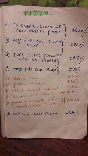 Menu 6 at Welle Gedara Homestay & Cooking in Weligama