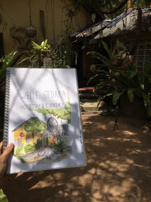 It’s an amazing & wonderfull spot and place to eat at Welle Gedara Homestay & Cooking in Weligama