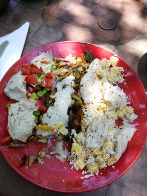 Jungle salad at Welle Gedara Homestay & Cooking in Weligama