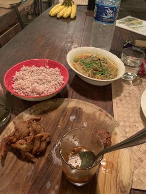 Aubergine curry  at Welle Gedara Homestay & Cooking in Weligama